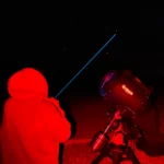 Stargazing in Sedona with a laser